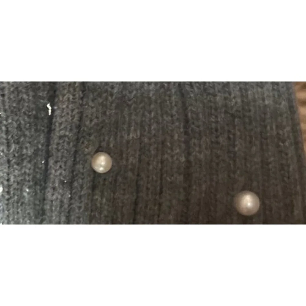 Leg warmers womens leg warmers FANTASTIC FAWN charcoal grey PEARLS NEW stretchy